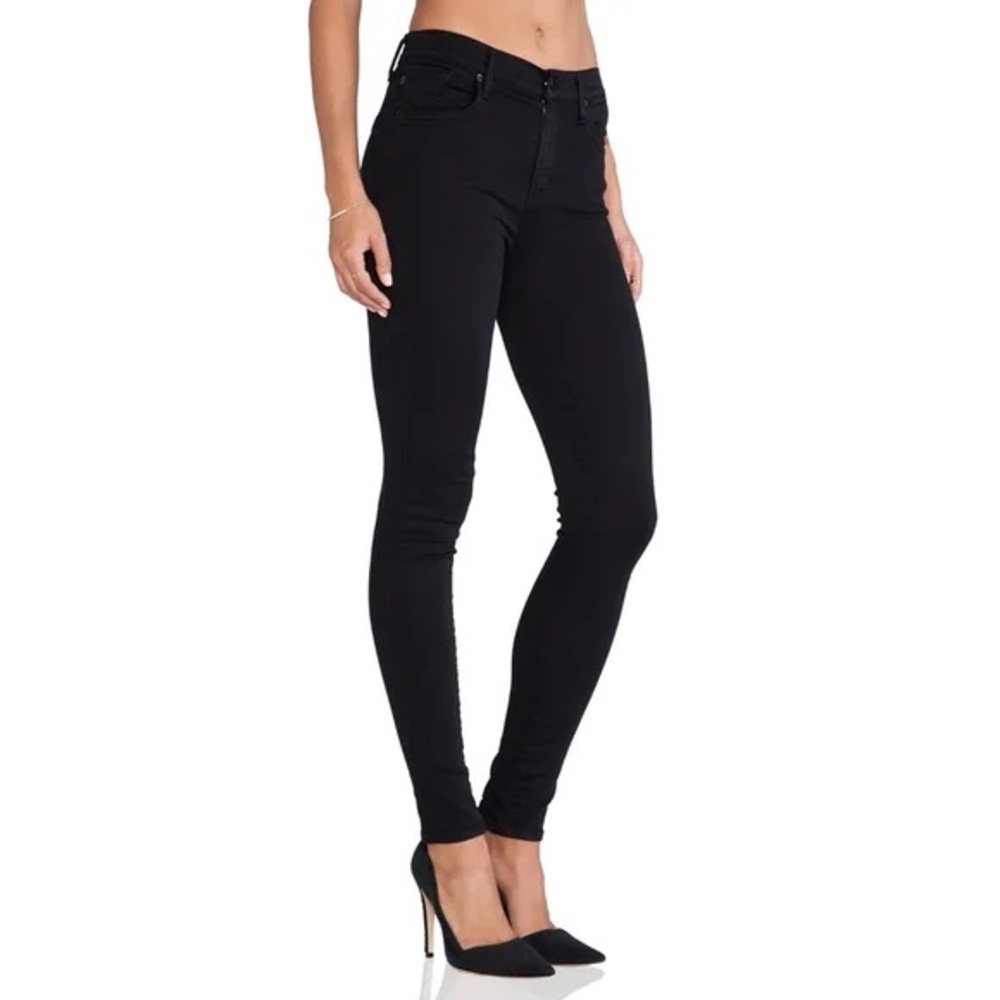 Agolde Women's Classic Black Leggings/Skinny Jeans